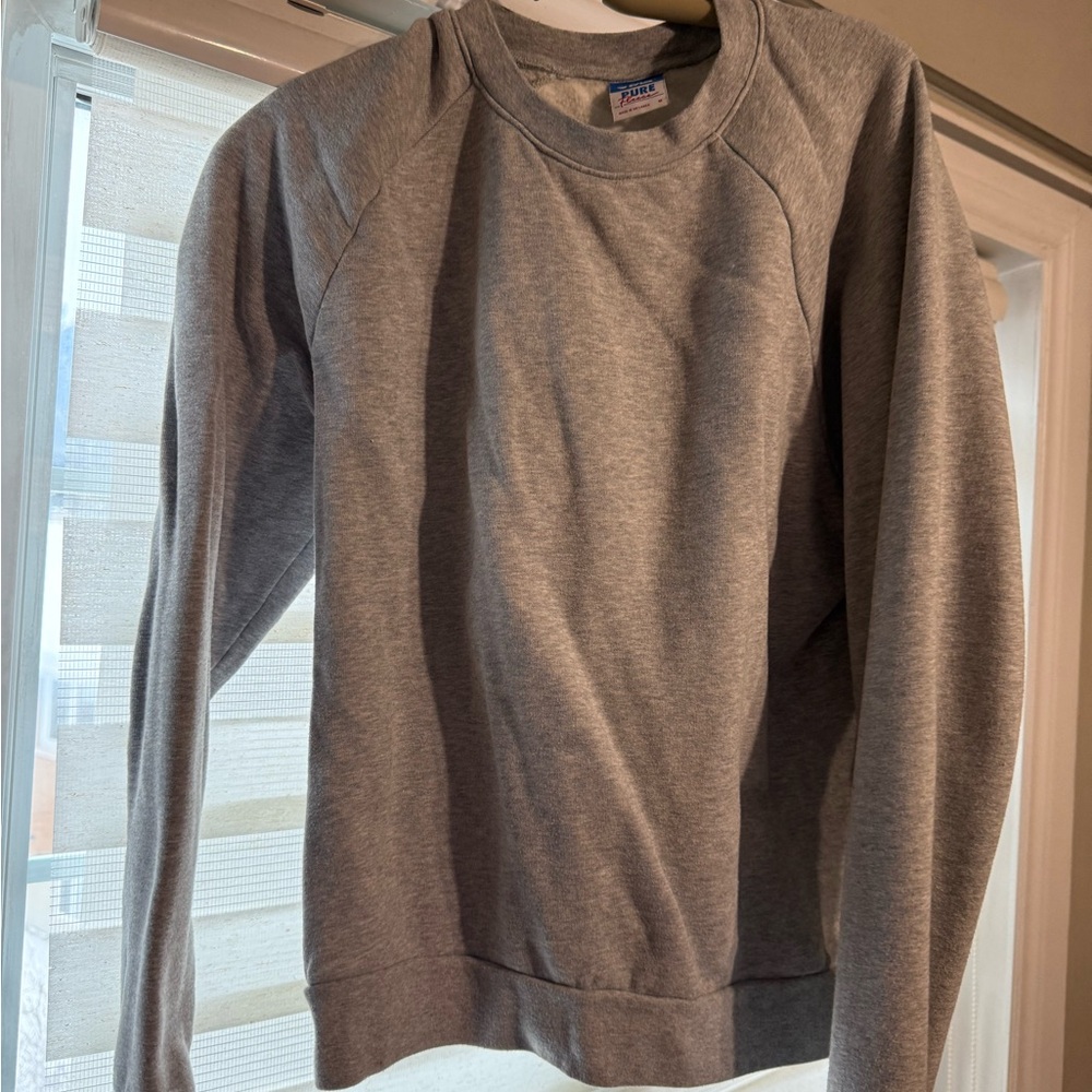 TNA Light Gray Crewneck Men's Sweater